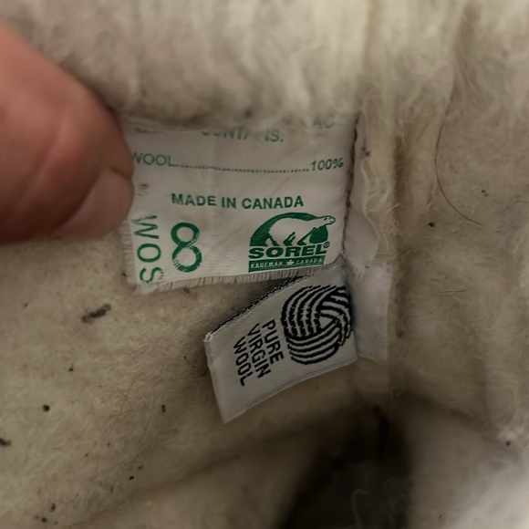 SOREL, Size 8, Women’s Winter Boots. Missing 1 Liner, AMAZING used condition! - Picture 2 of 7